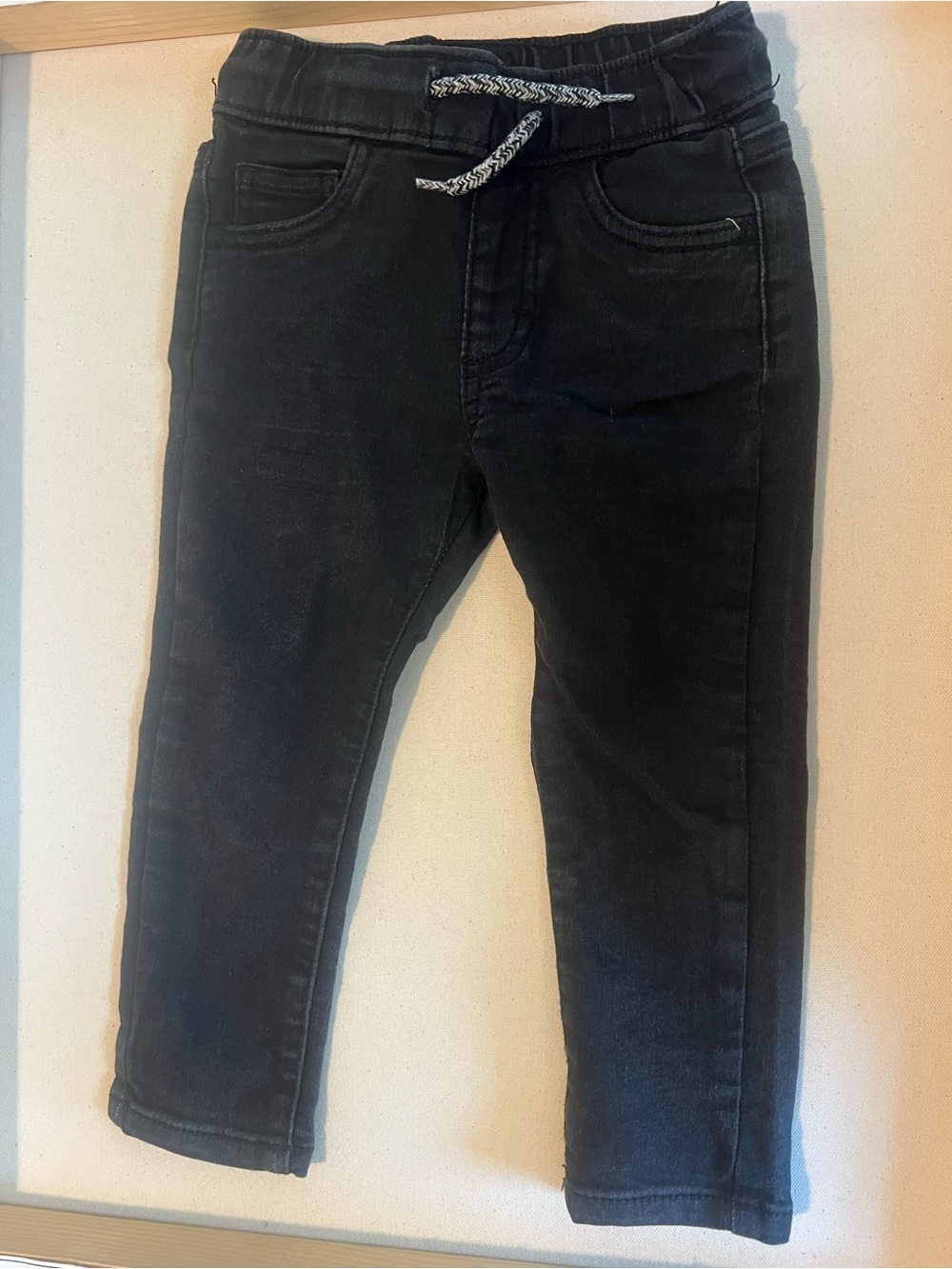Lee kids Skinny Jeans in Black with Drawstring